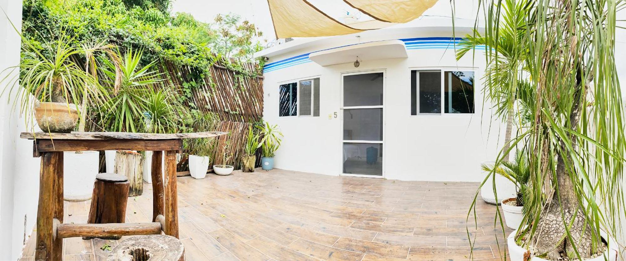 Aljanna House Hotel Bacalar Eksteriør billede